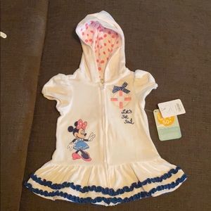 Disney Minnie Mouse sailor swim cover up